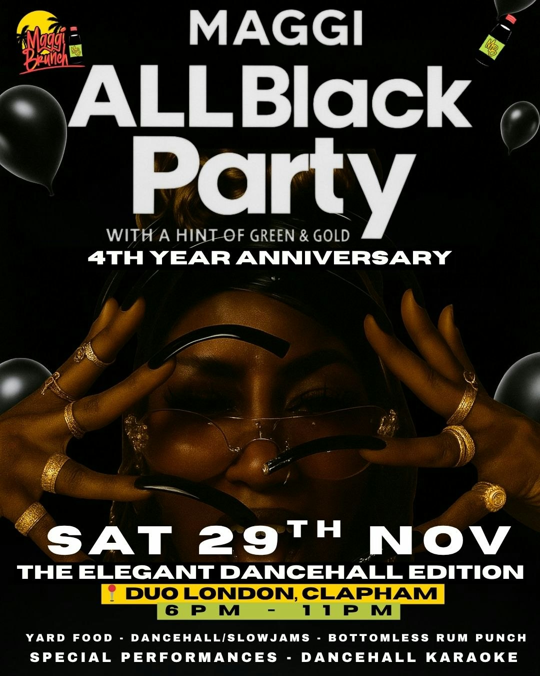 MAGGI Brunch: All Black 4th Year Anniversary 🔥