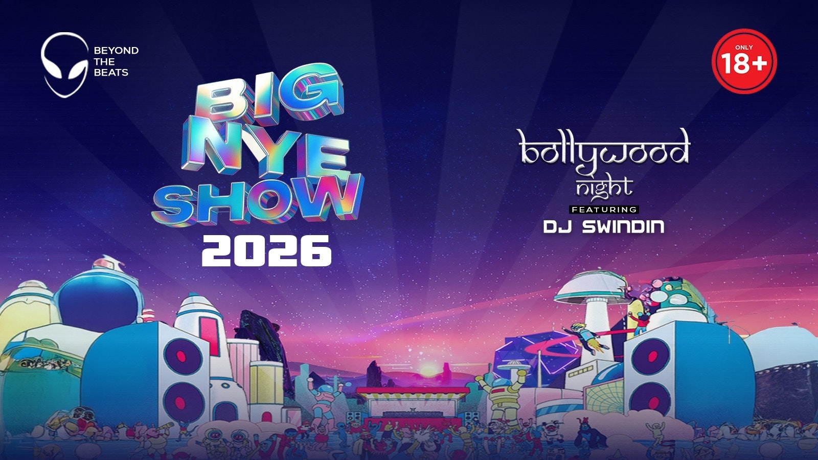 NYE BOLLYWOOD NIGHT LEICESTER 2026