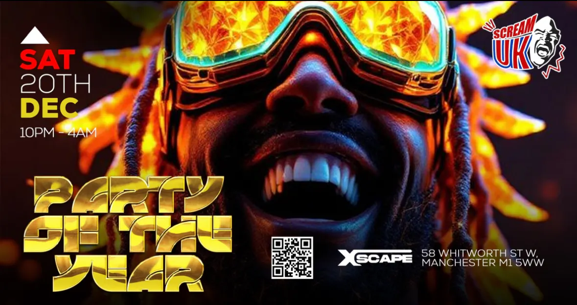 SCREAM MANCHESTER PARTY OF THE YEAR at Xscape Manchester, Manchester on ...