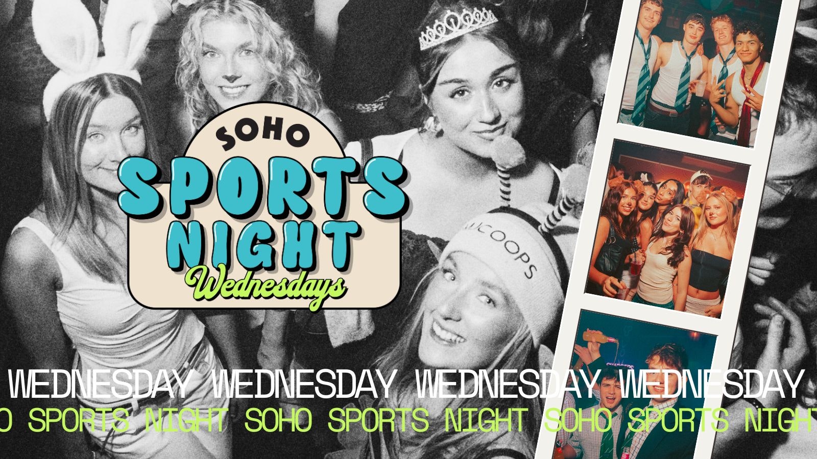 Your Official Soho Sports Night | Wednesday 12th November | Soho Rooms Newcastle