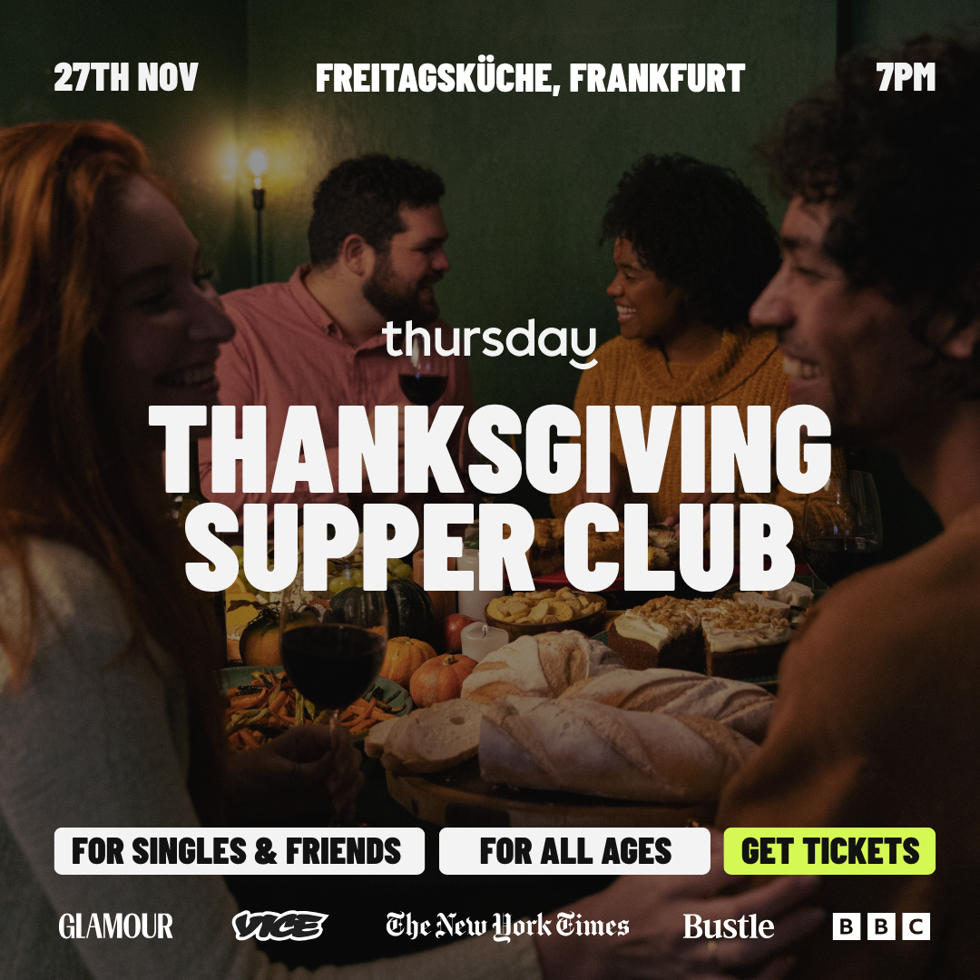 Thursday | Thanksgiving Supper Club (All Ages) @ Freitagskueche | Frankfurt