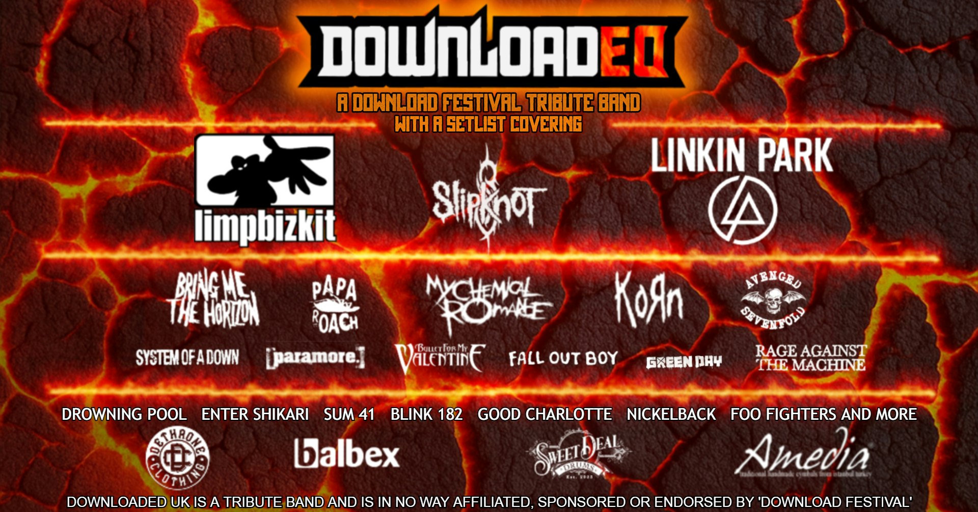 Downloaded – Download Festival tribute | Lancaster