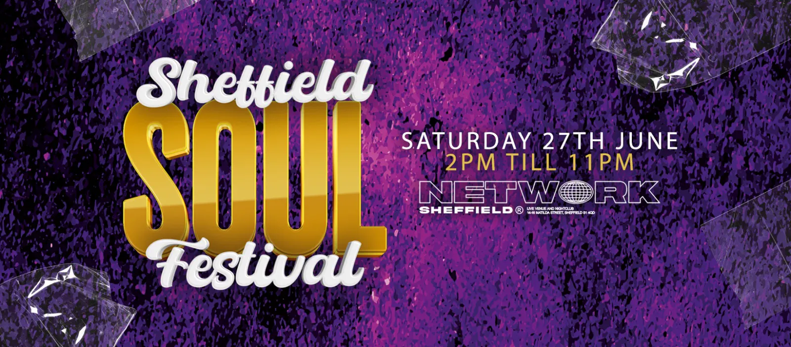 Sheffield Soul Festival at Network, Sheffield on 27th Jun 2026