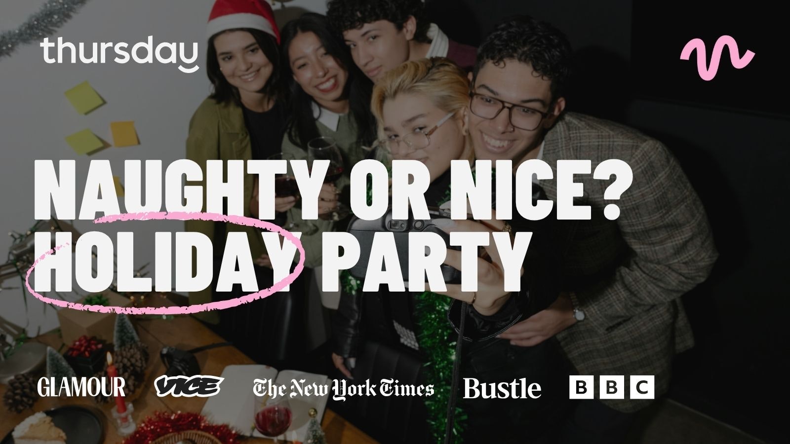 Thursday | Trolley 5 (Naughty or Nice? Holiday Party 🎁🎄 – Age 25 – 45 ) | Calgary