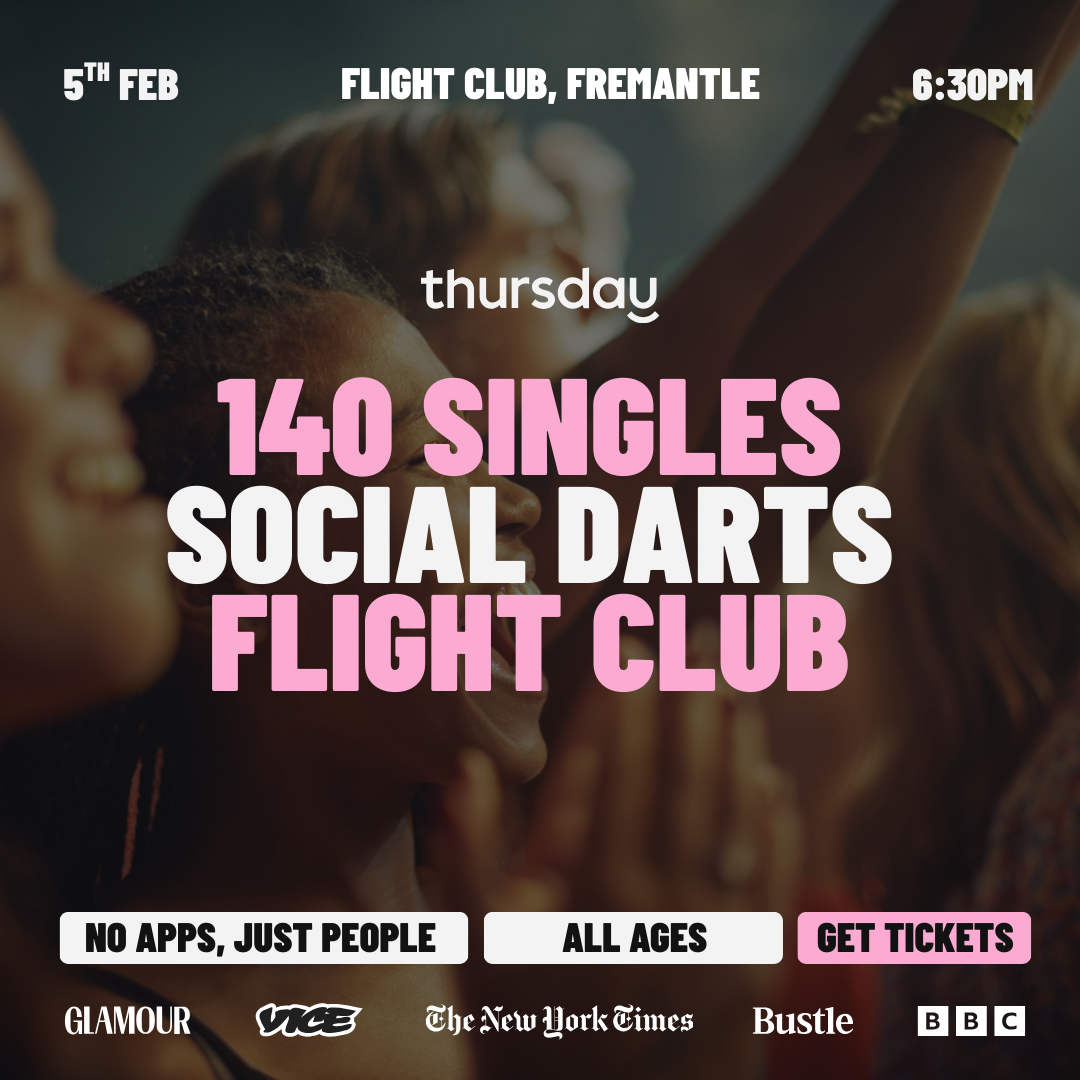 Thursday | Social Singles Darts | Fremantle ( All Ages)