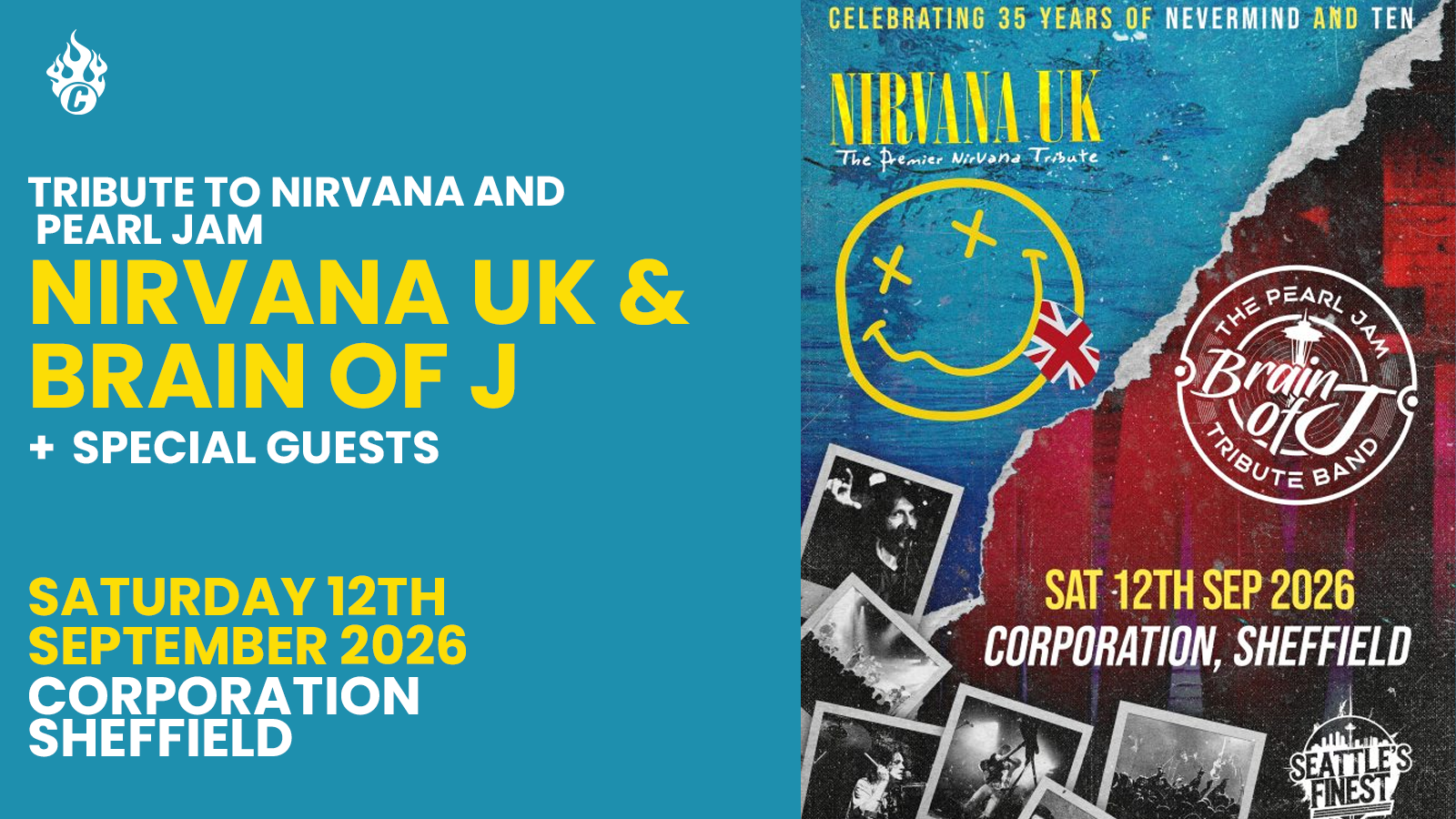 Seattle’s Finest | Nirvana UK & Brain of J