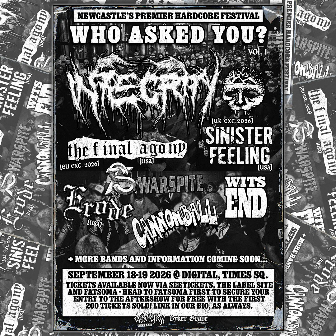 Who Asked You? Vol. 1 ft. Integrity, The Final Agony (USA) and More…