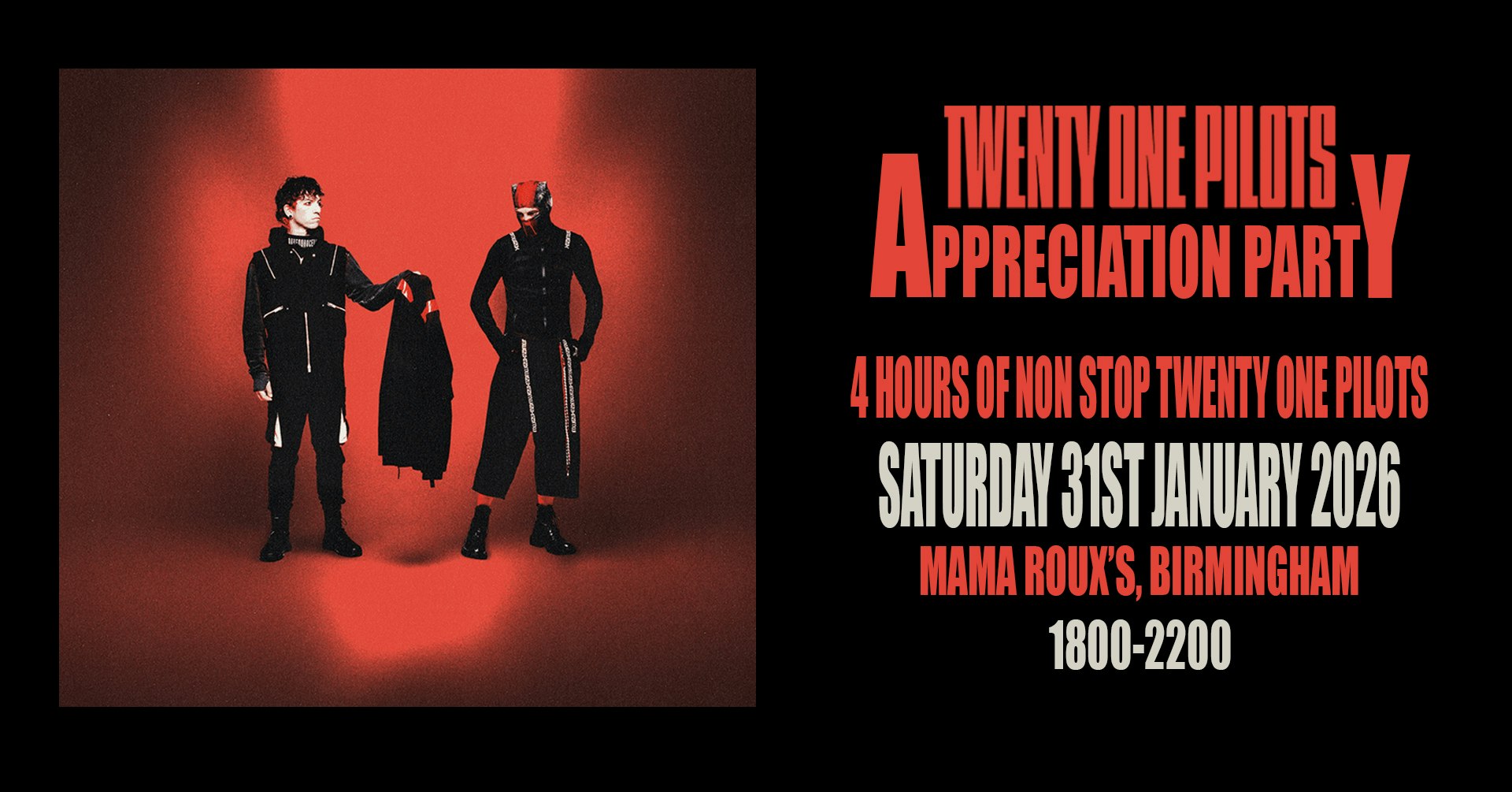 Twenty One Pilots Appreciation Party (Birmingham)