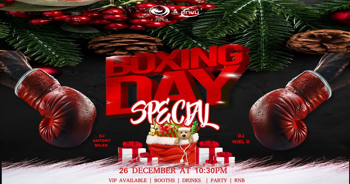BOXING DAY SPECIAL