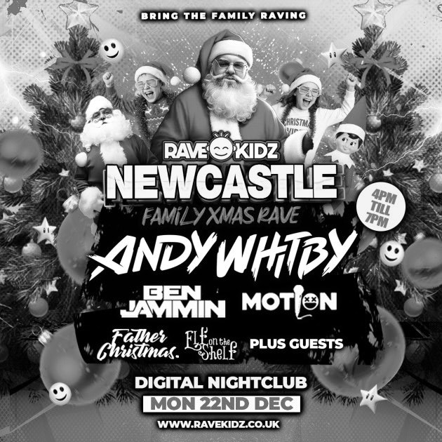 RAVE KIDZ: XMAS PARTY