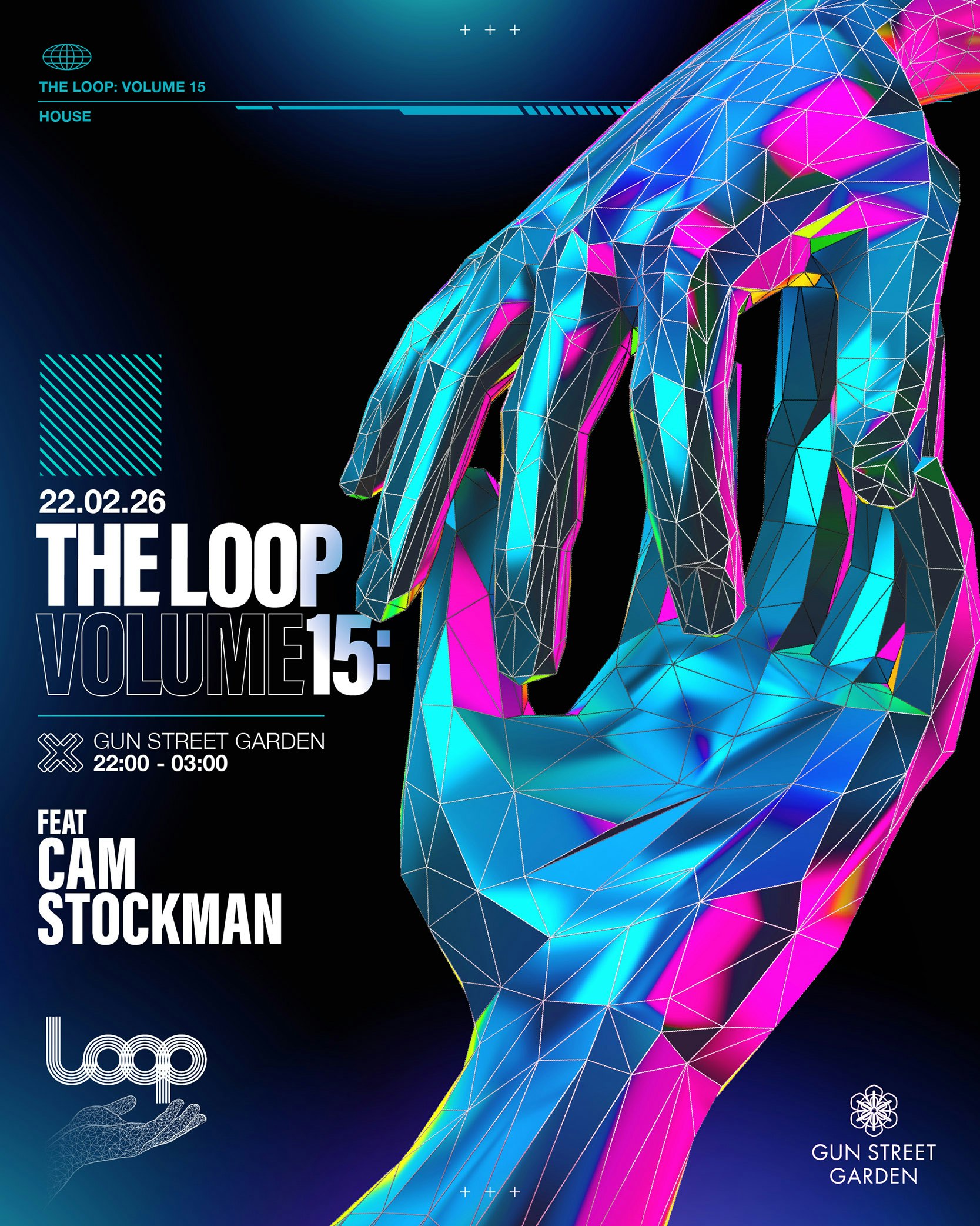 THE LOOP V15: CAM STOCKMAN + ETHAN WALSH (FINAL 10 TICKETS)