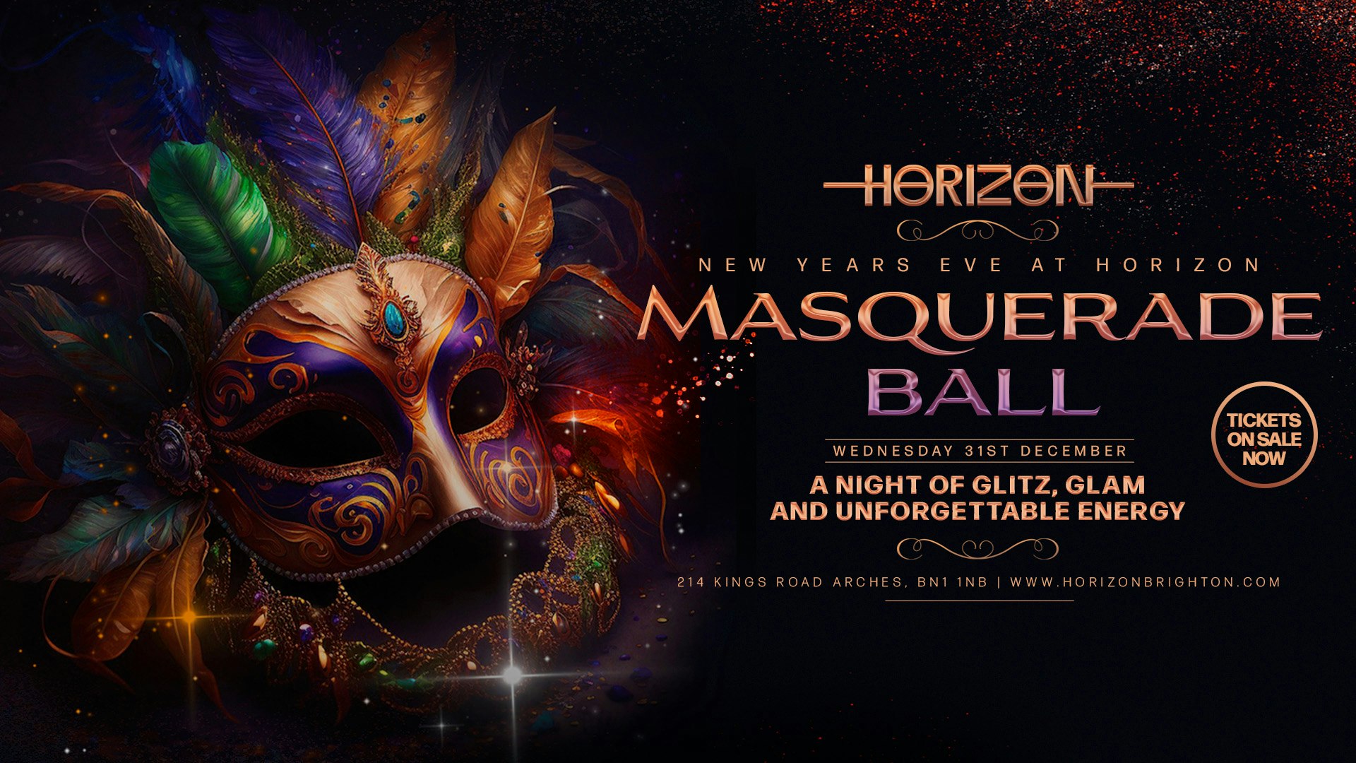 New Year’s Eve at Horizon | The Masquerade Ball