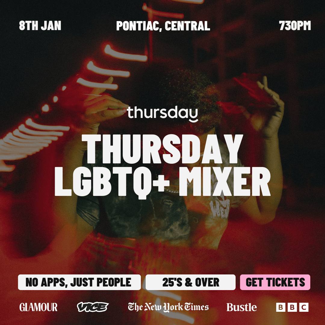🌈Thursday | LGBTQ+ Singles Matchmaking | Pontiac, HK