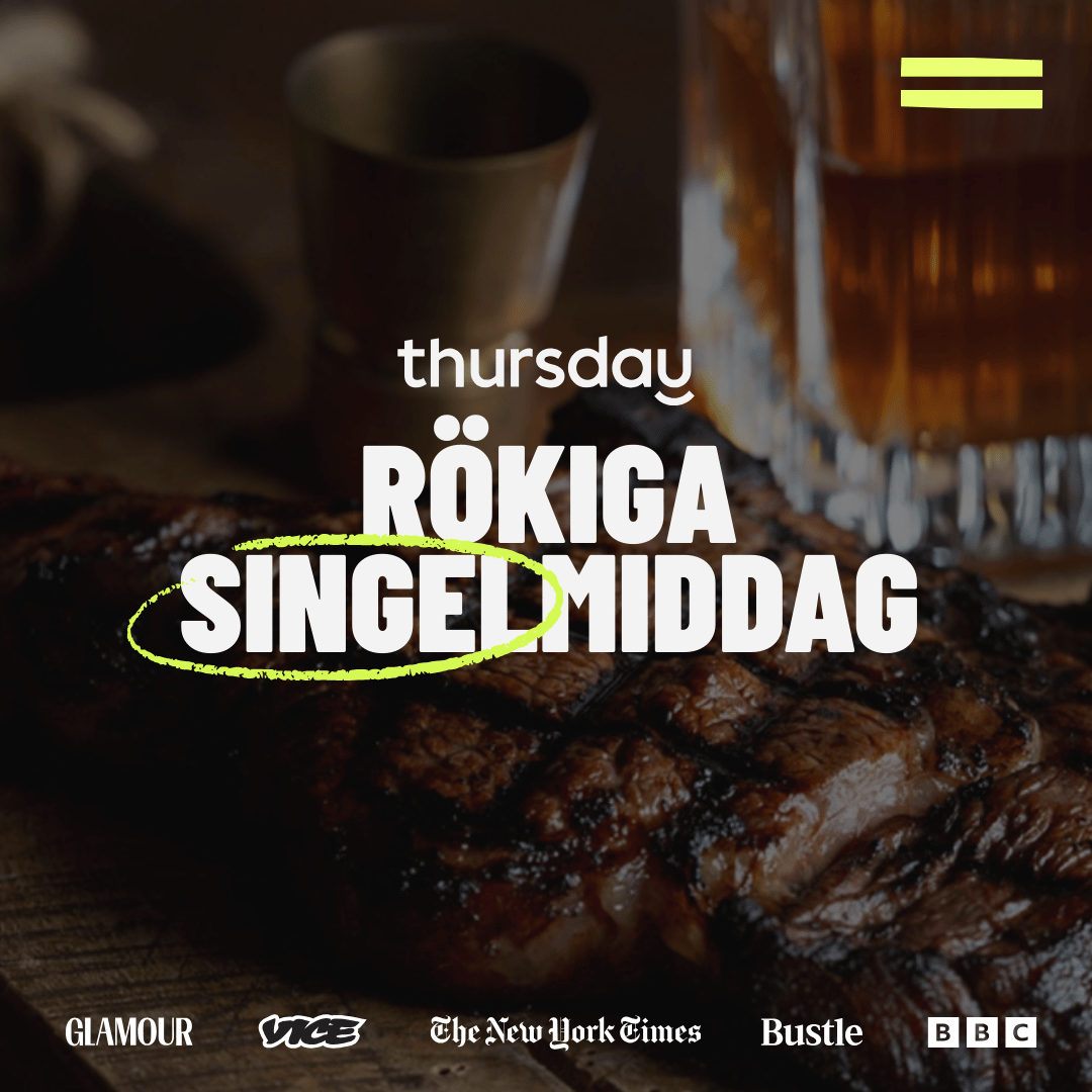Onsdag | Snacksigt och rökigt – Singelmiddag (30-40) | Stockholm