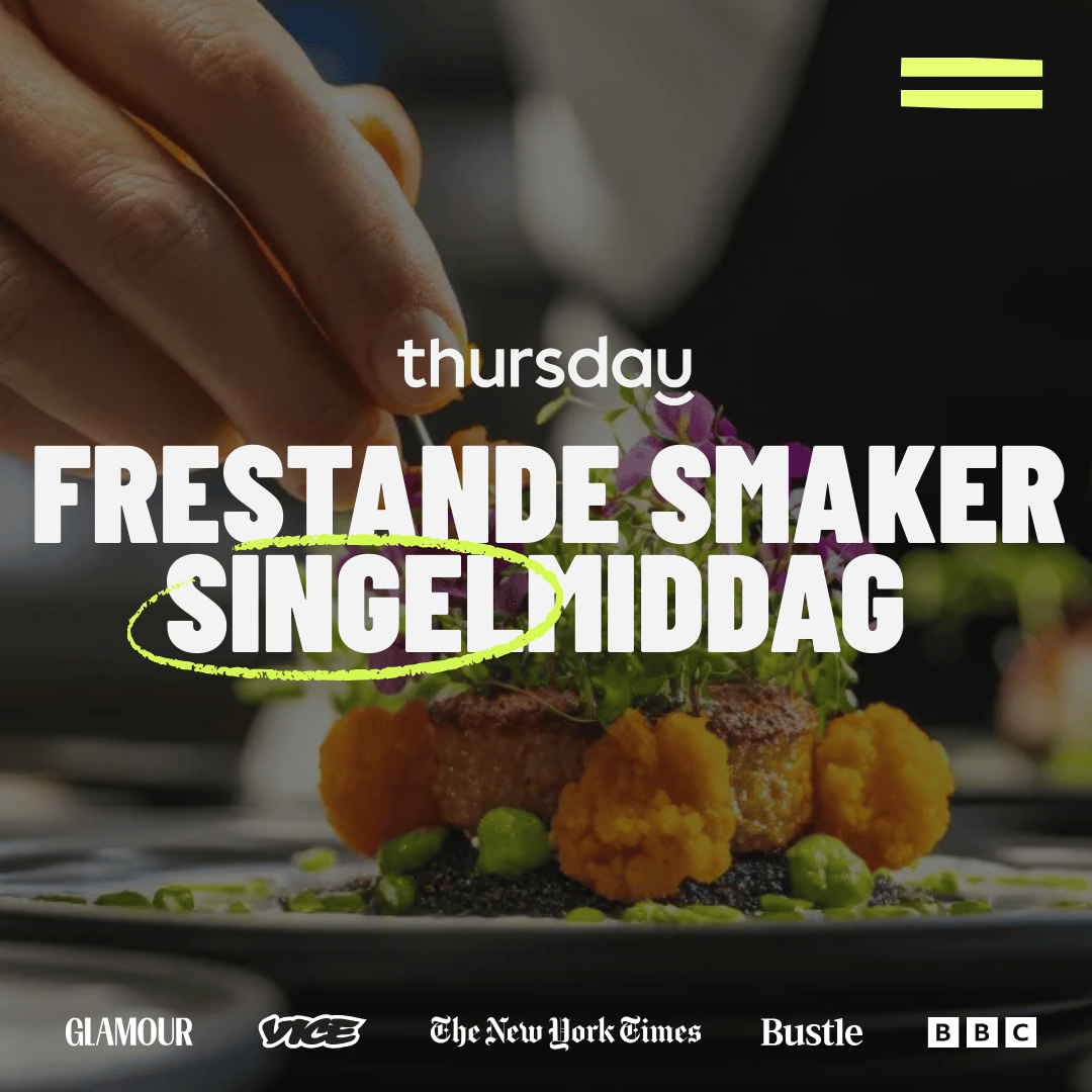 Tisdag | Singelmiddag med frestande smaker (24-34) | Stockholm