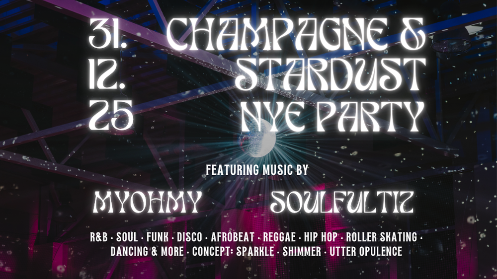 Champagne & Stardust – NYE ROLLER SKATING