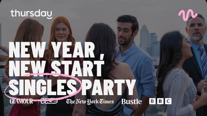 Thursday | New year, new start singles party | Barracuda Rooftop Lounge | Balluta Bay | Age range: + 27 y.o.