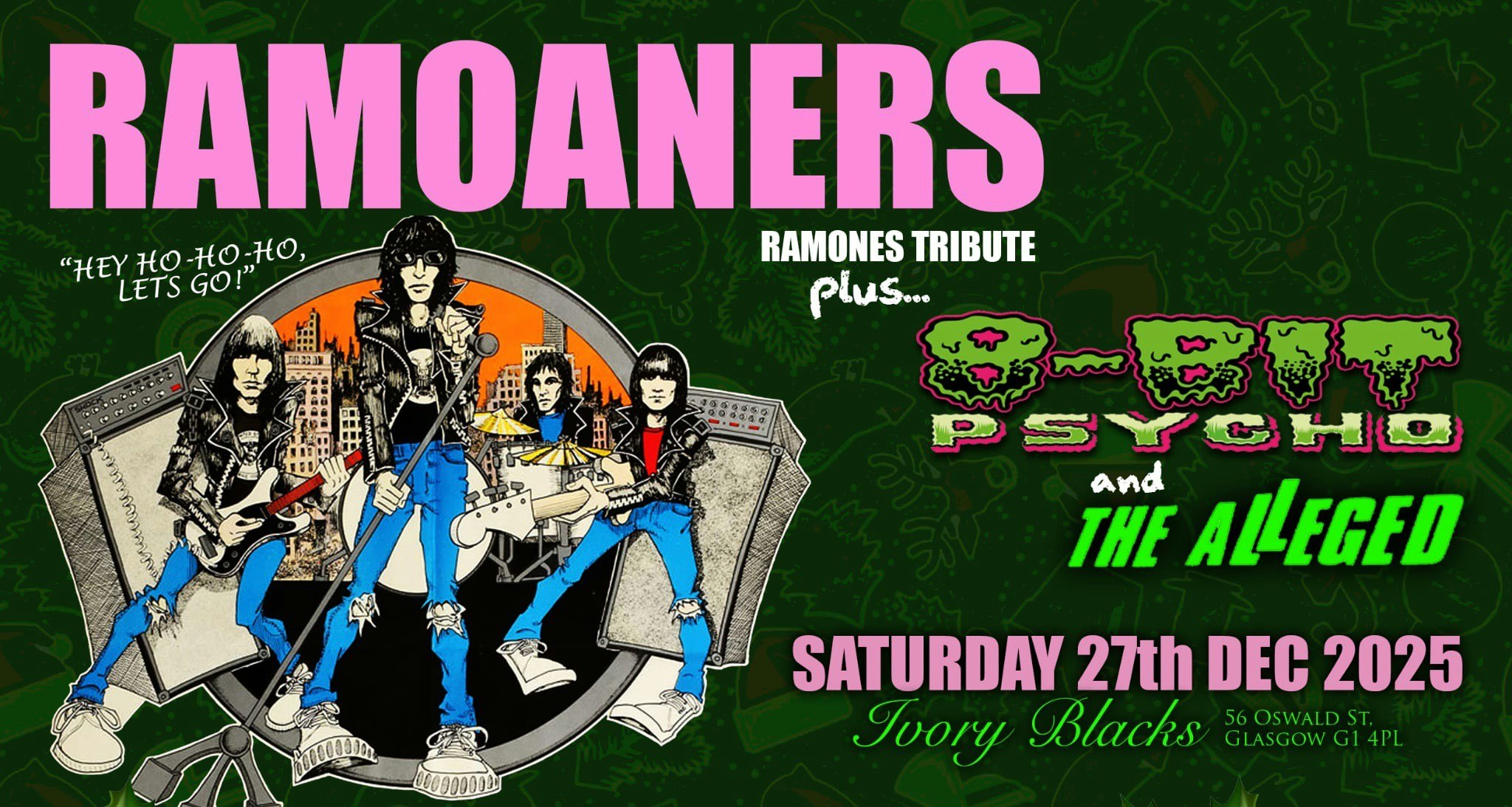 THE RAMOANERS (Ramones Tribute) Xmas/NYE Party! 