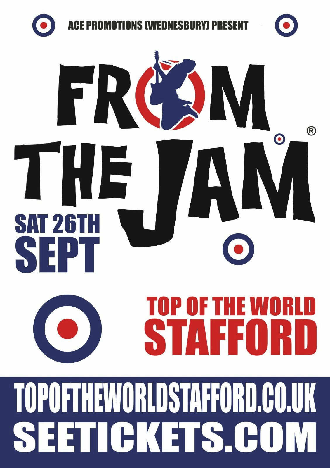FROM THE JAM – LIVE AT TOP OF THE WORLD, STAFFORD
