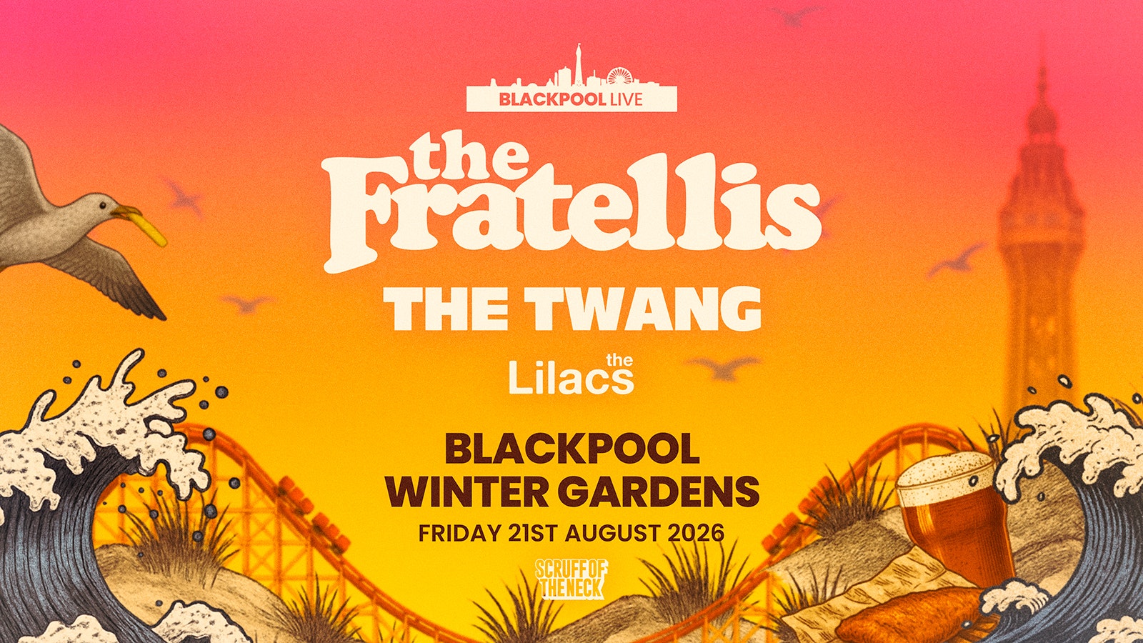 The Fratellis | Blackpool, Winter Gardens
