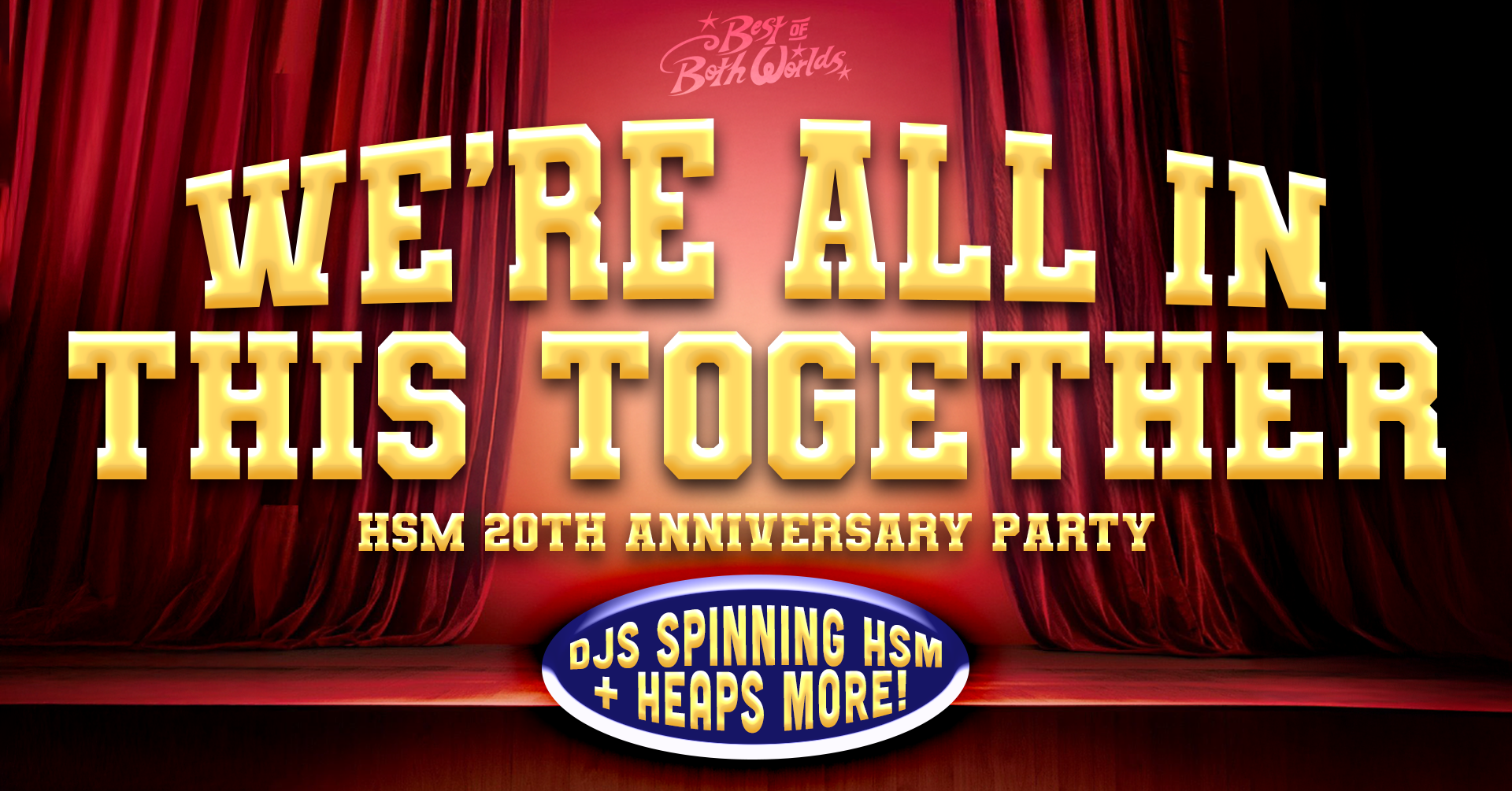 We’re All In This Together: HSM 20th Anniversary Party