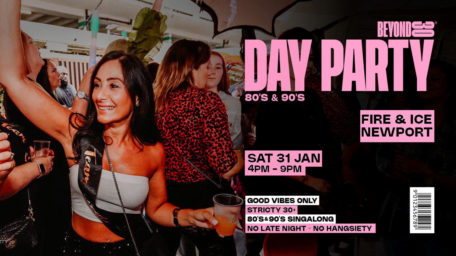 80s & 90s Over 30s Daytime Clubbing – NEWPORT🕺🏽