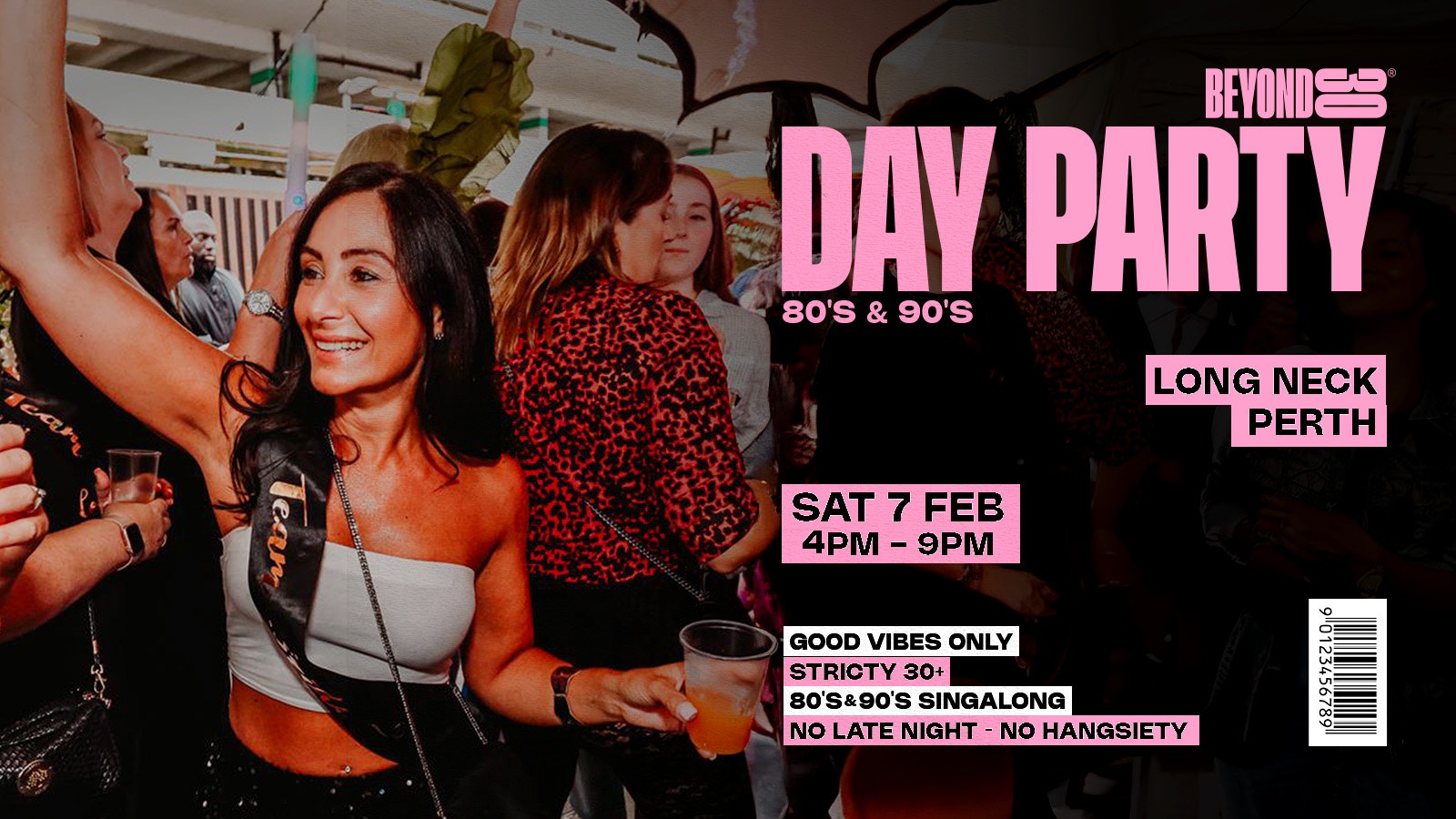 80s & 90s Over 30s Daytime Clubbing – PERTH🕺🏽