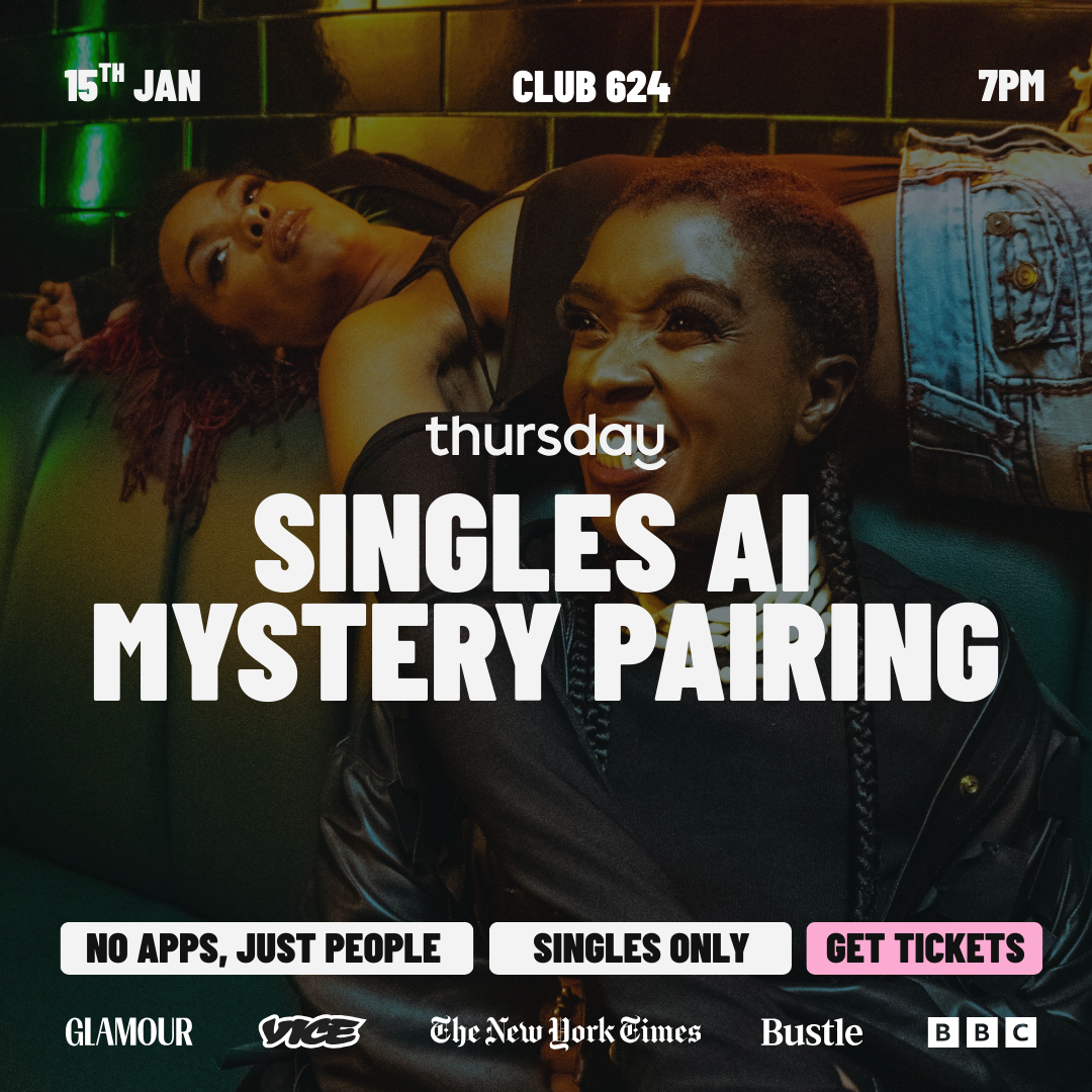 Thursday | Singles Sunset AI Mystery Pairing | Philadelphia