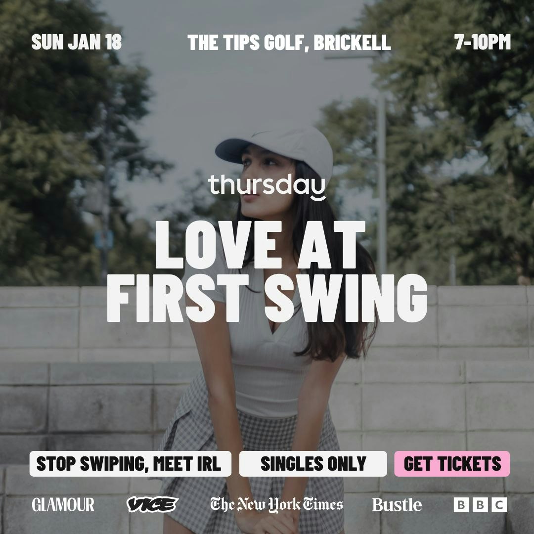 Sunday | Singles Par-Tee 🏌️ The Tips Golf | Brickell