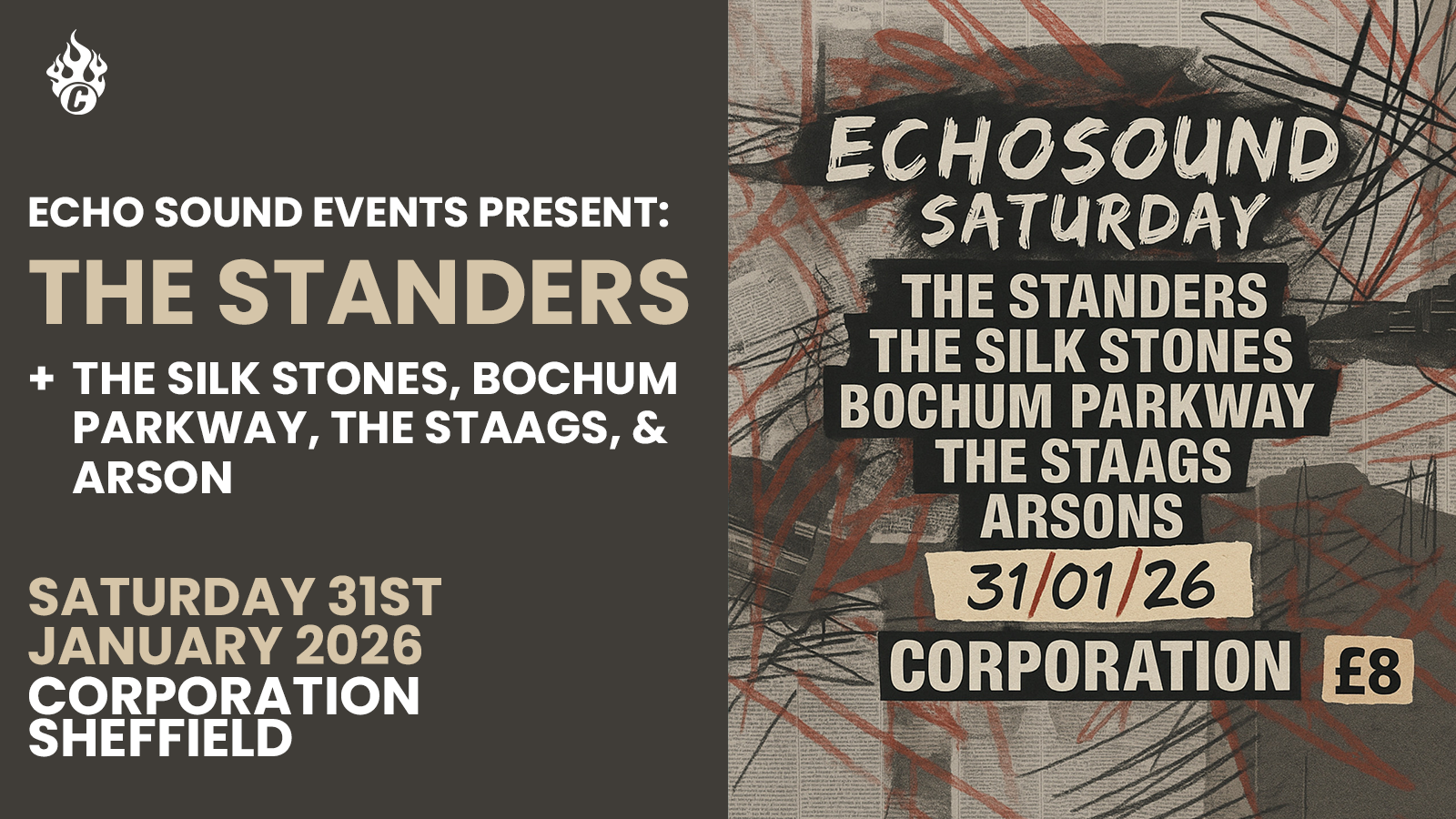 Echo Sound Events Presents: The Standers