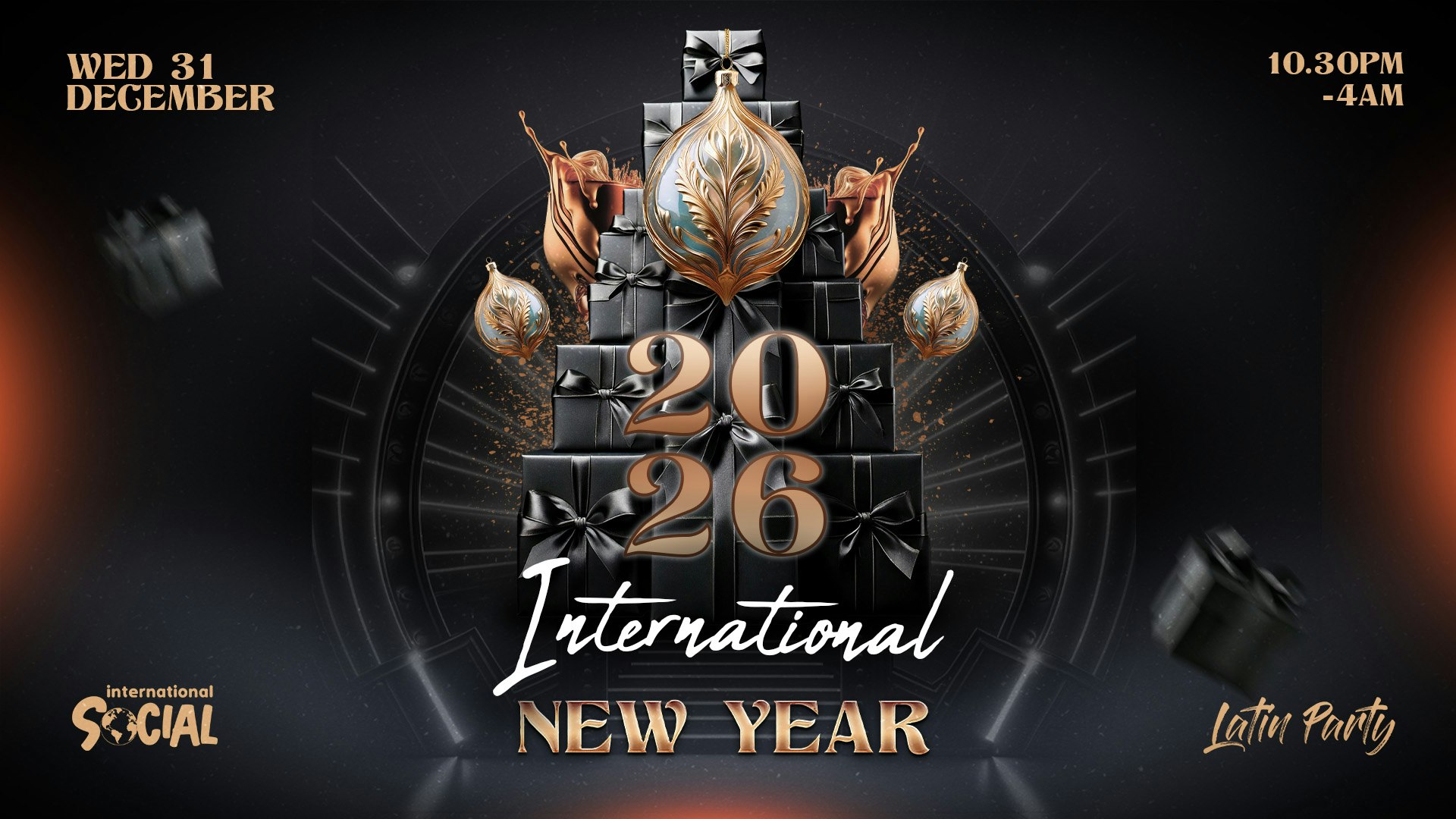 International New Year’s Eve Party – Manchester