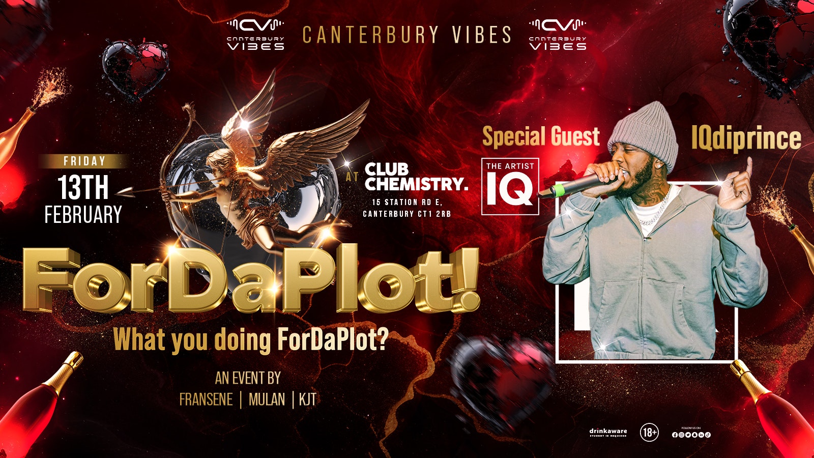 FOR DA PLOT – 💘 Valentine’s Special Guest Live @ Club Chemistry