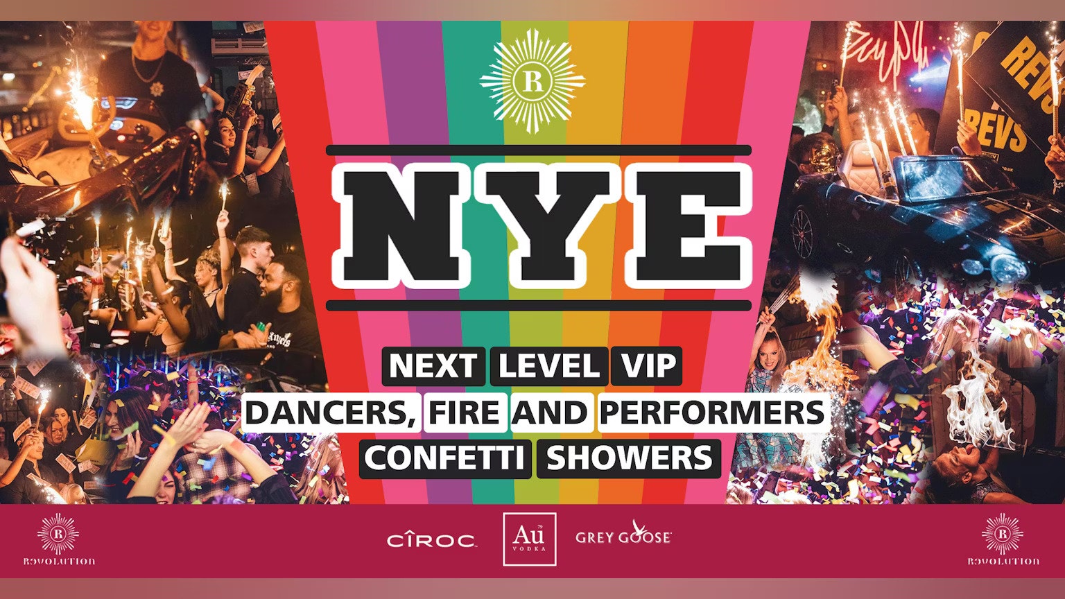 New Years Eve – THE FINALÉ @ Revolution | Cardiff Freshers 2025