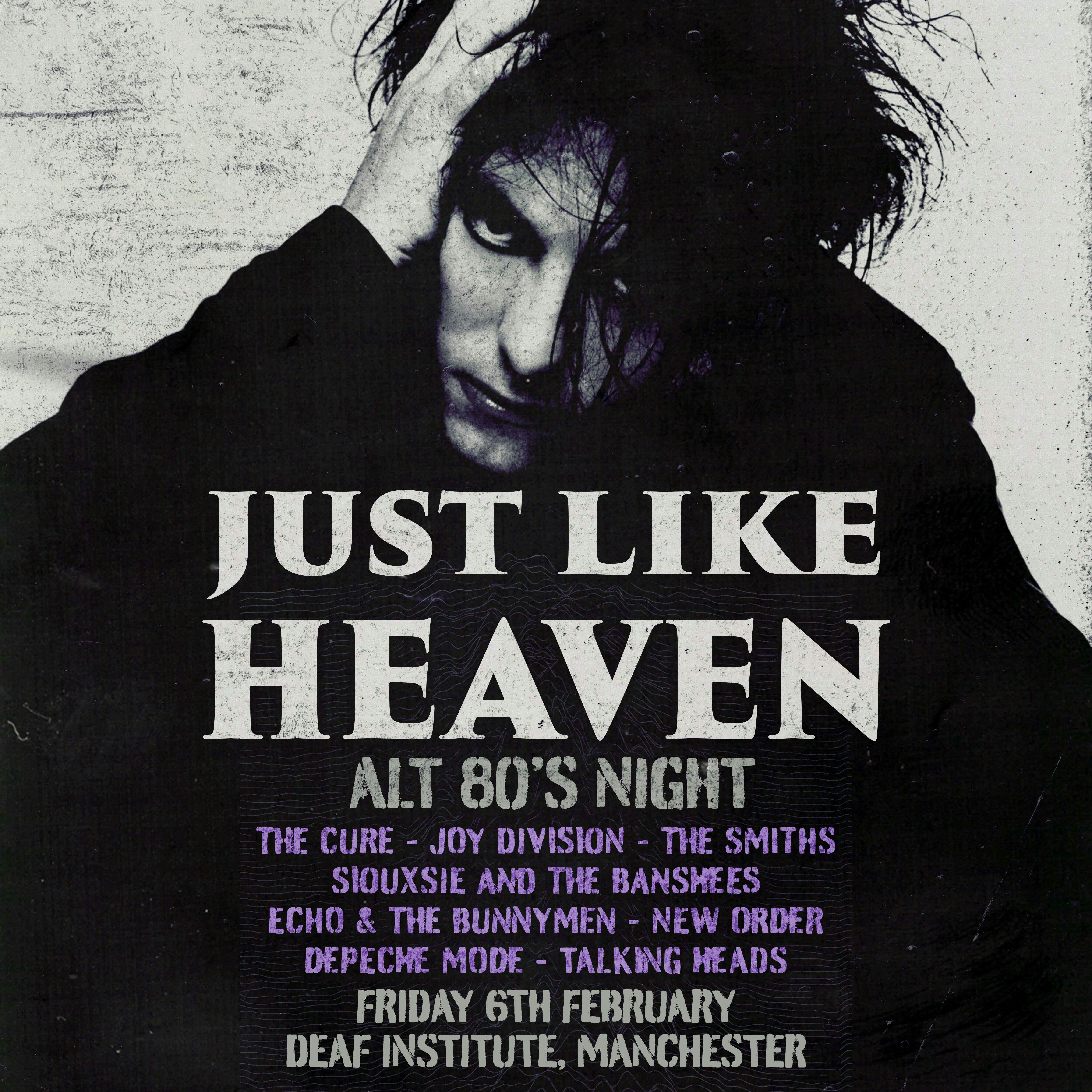 Just Like Heaven: Alt 80’s Night