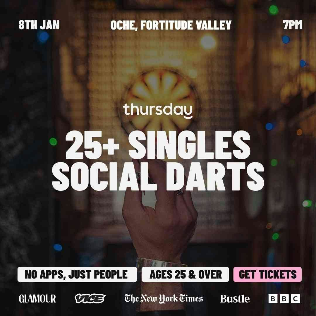 Thursday | Singles Social Darts @ Oche (25+) | Fortitude Valley