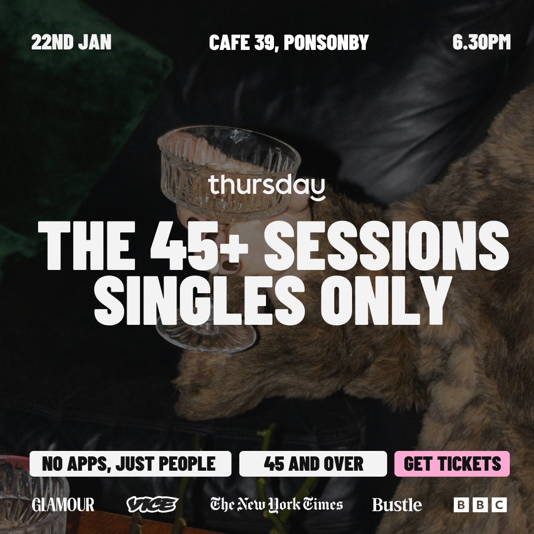 Thursday | 45+ Singles & ready to Mingle