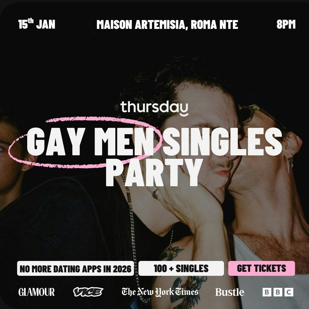 Thursday | Gay Men Singles Party | Mexico City