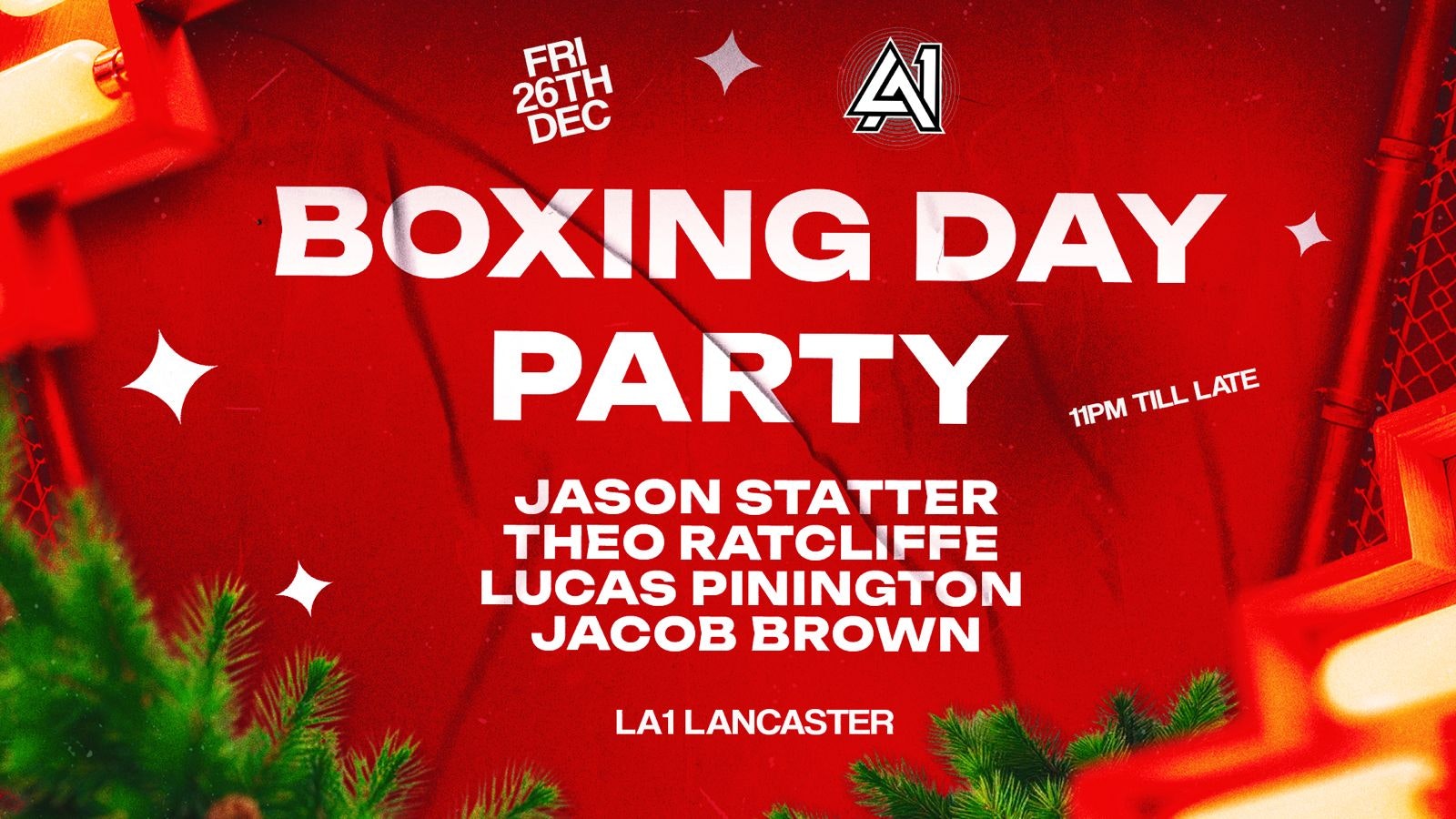 Boxing Day @ LA1