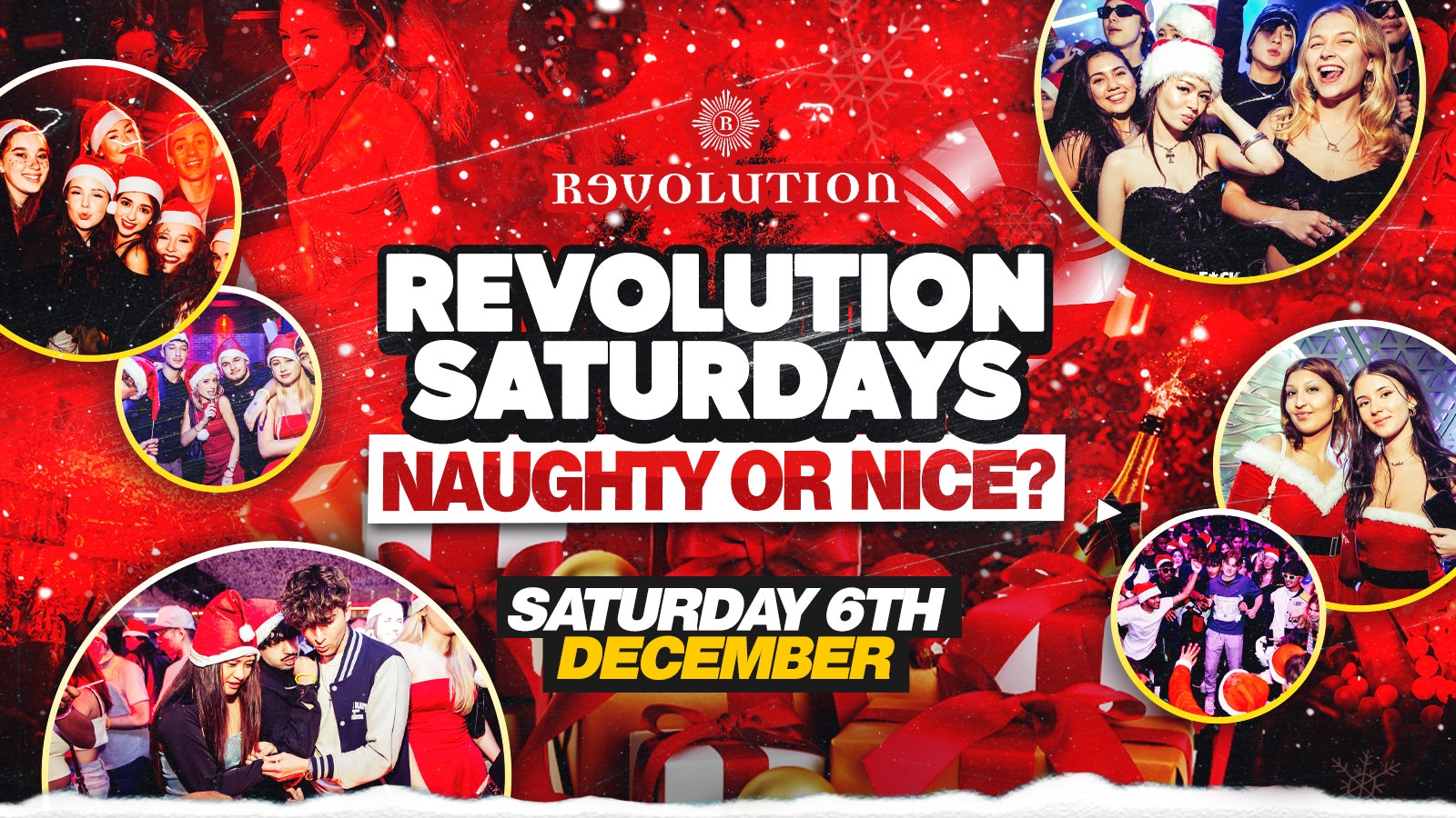 Naughty or Nice End of Term Christmas Special – Student Saturdays @ Revolution | Cardiff Freshers 2025