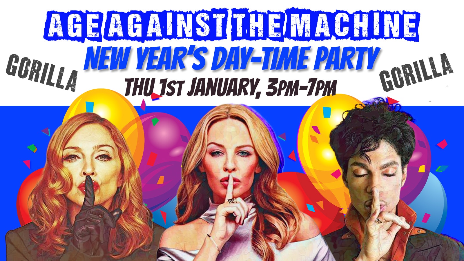 Age Against The Machine – New Year’s Day-Time Party