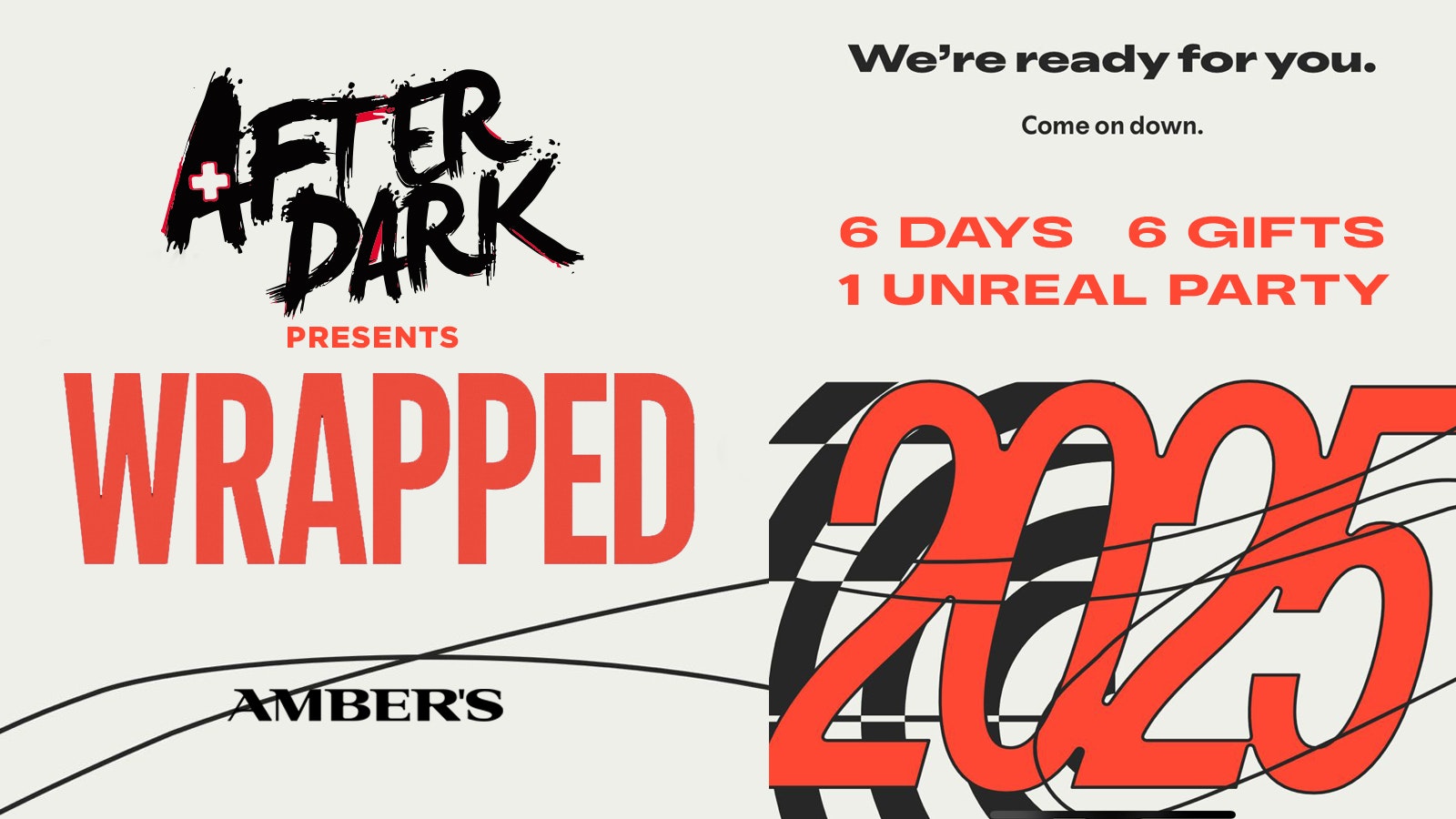 AFTER DARK WRAPPED 2025 @ AMBERS 🔶 6 DAYS! 6 DIFFERENT GIFTS! 👁️