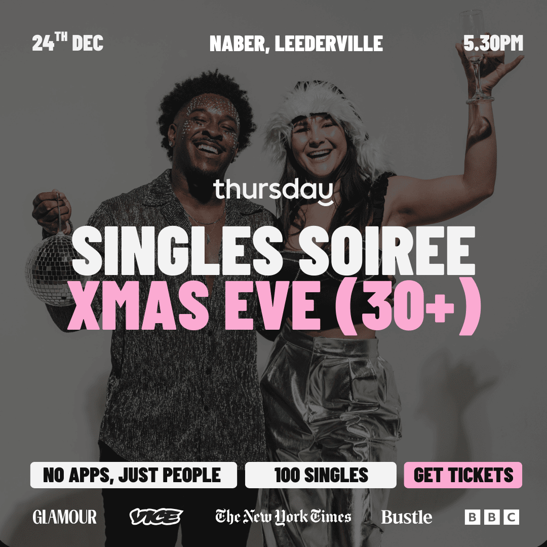 Wednesday | Christmas Eve Singles Soiree @ Naber | Leederville (30+)