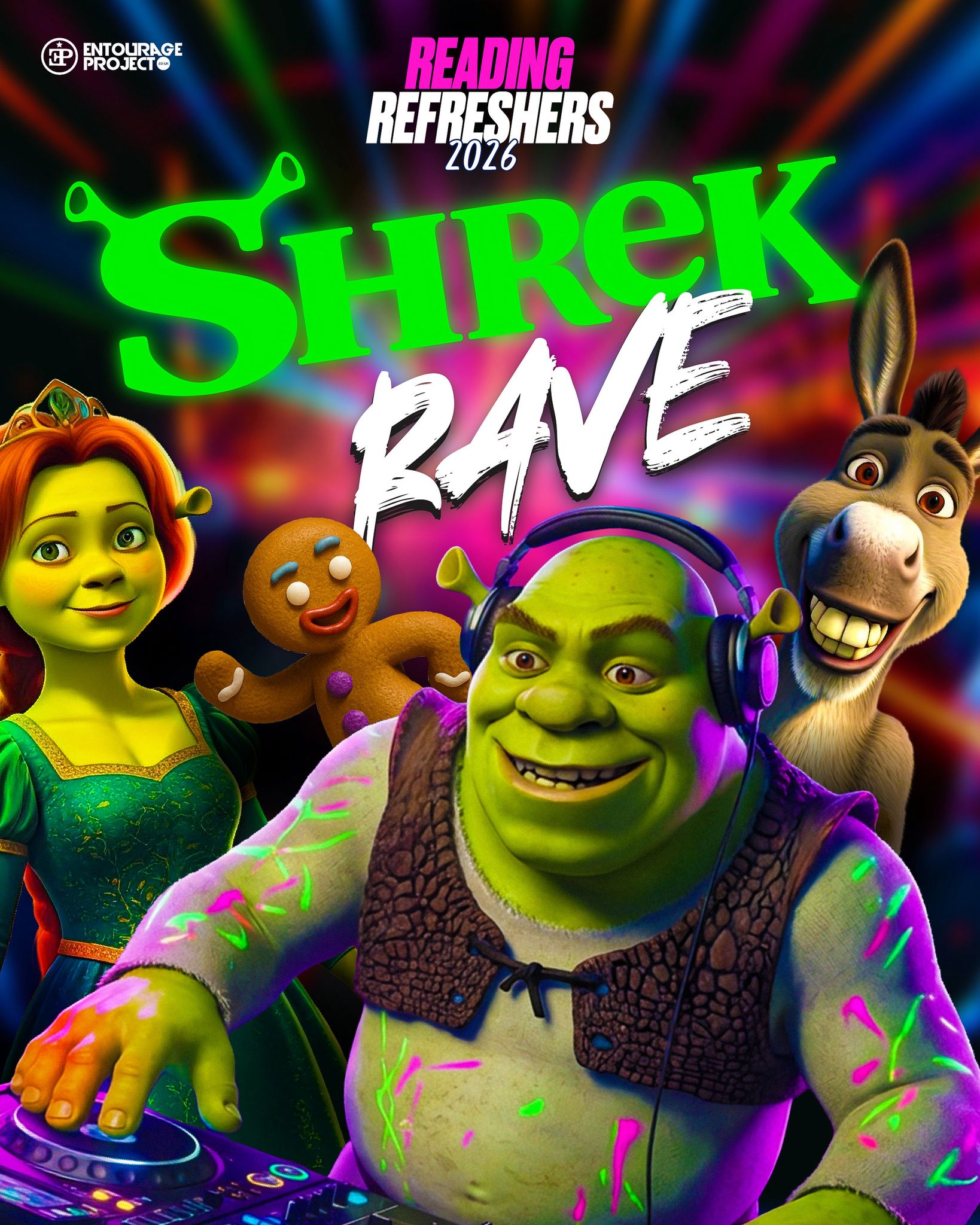 LOLA LO’S – Shrek Rave🕺🏻🐸 (PART OF REFRESHERS WRISTBAND)