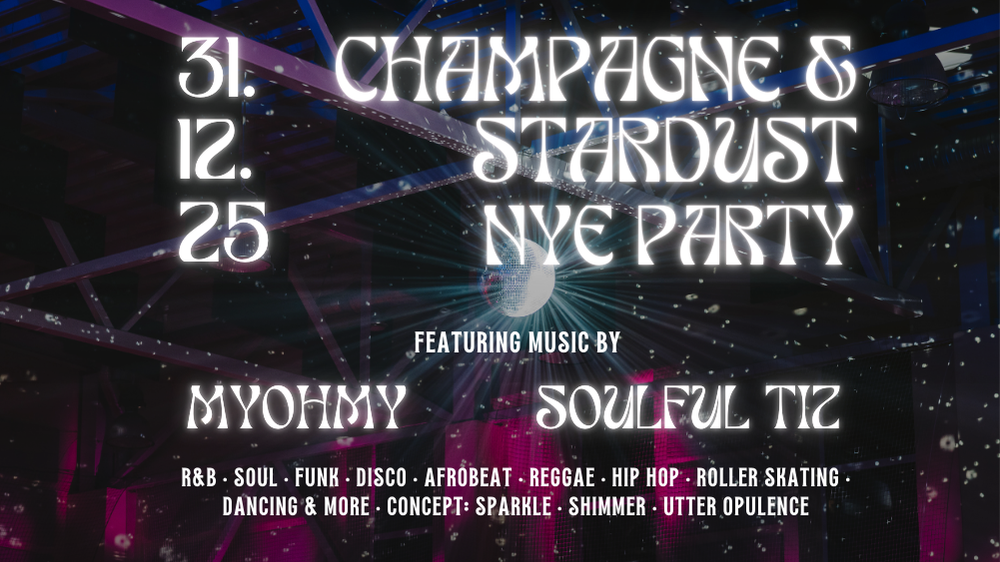 Champagne & Stardust – NYE ROLLER SKATING