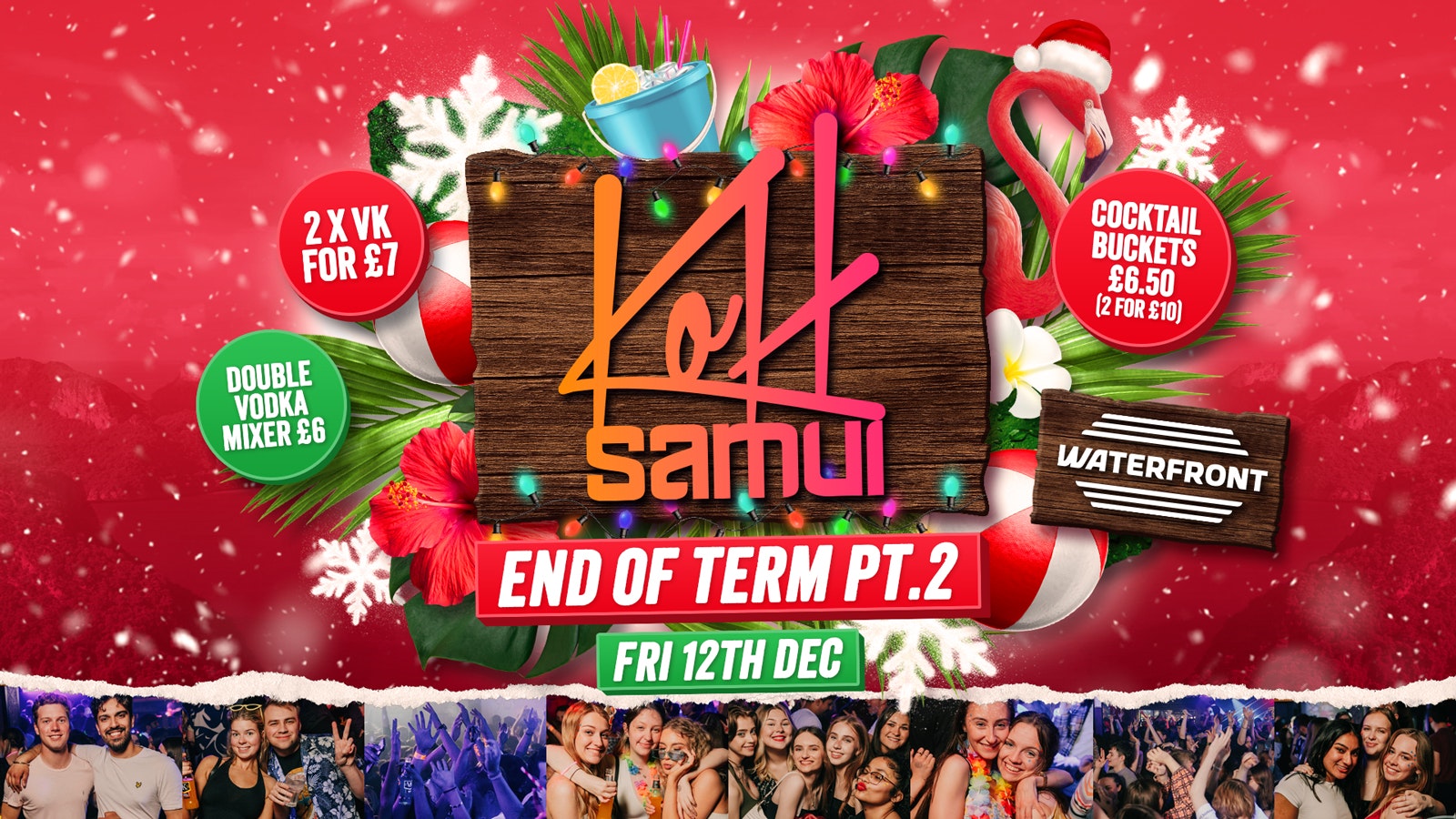 Xmas Special – Fridays @ Waterfront 🌴🍹