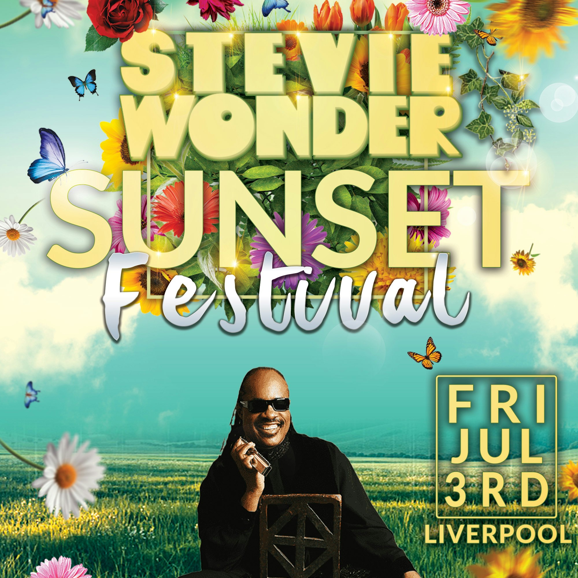 The Stevie Wonder Sunset Festival Liverpool