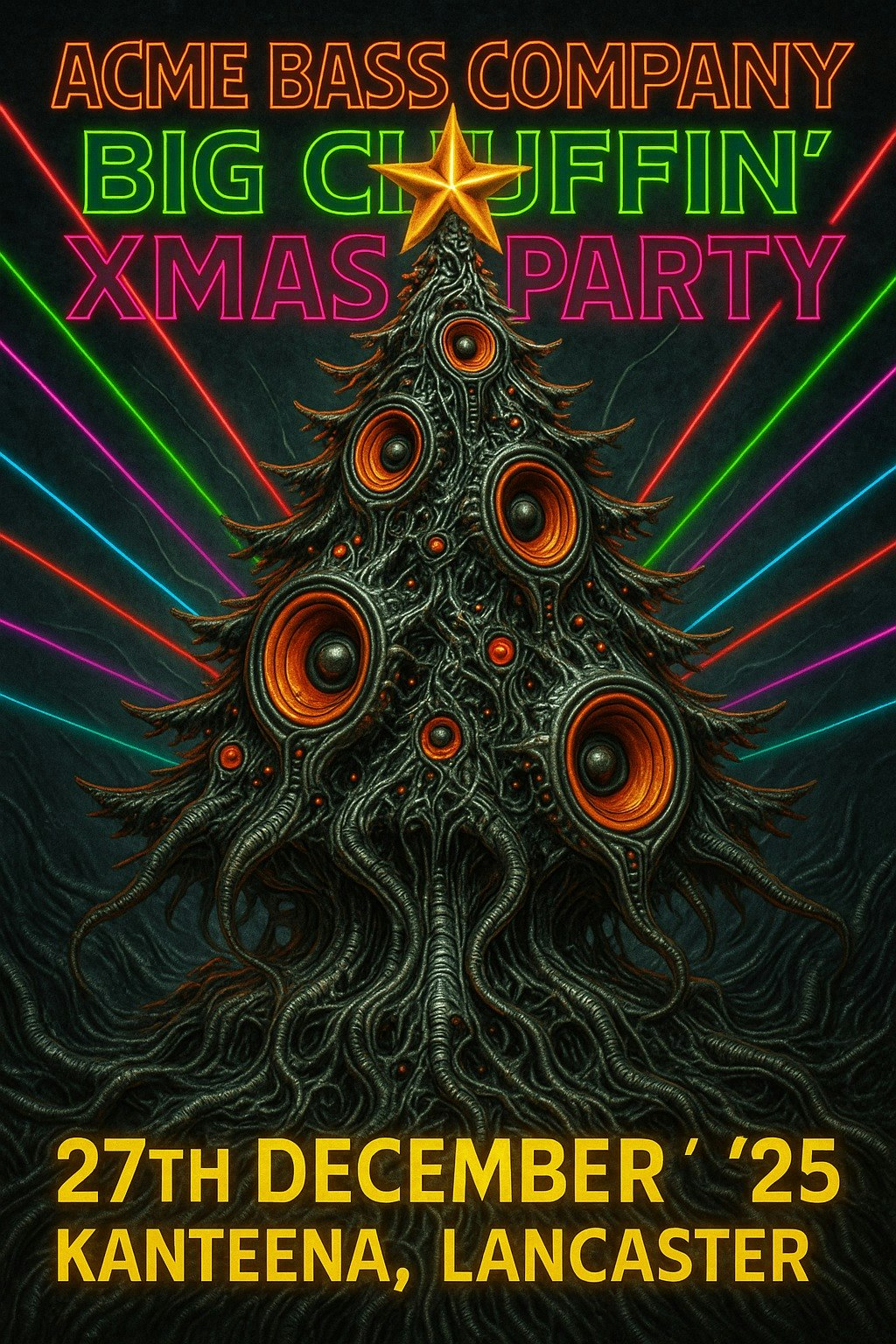 The Acme Bass Big Chuffin Xmas Party!