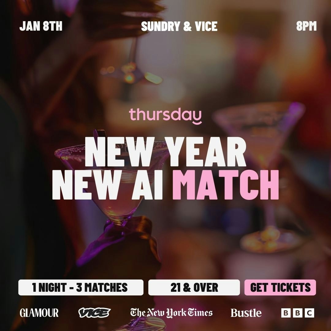 Thursday | New Year New AI Match | Sundry & Vice