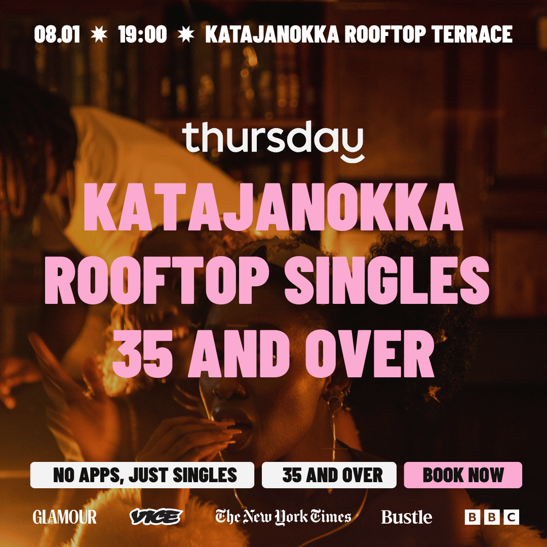 Thursday | Katajanokka Rooftop Singles 35+ | 2026 Kick-Off Event | Helsinki