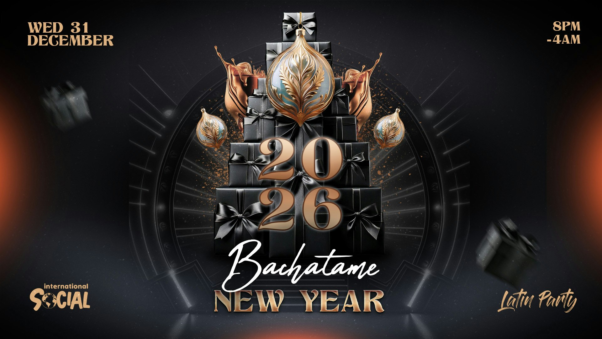 Bachateame New Year / Fin de Año  | MANCHESTER